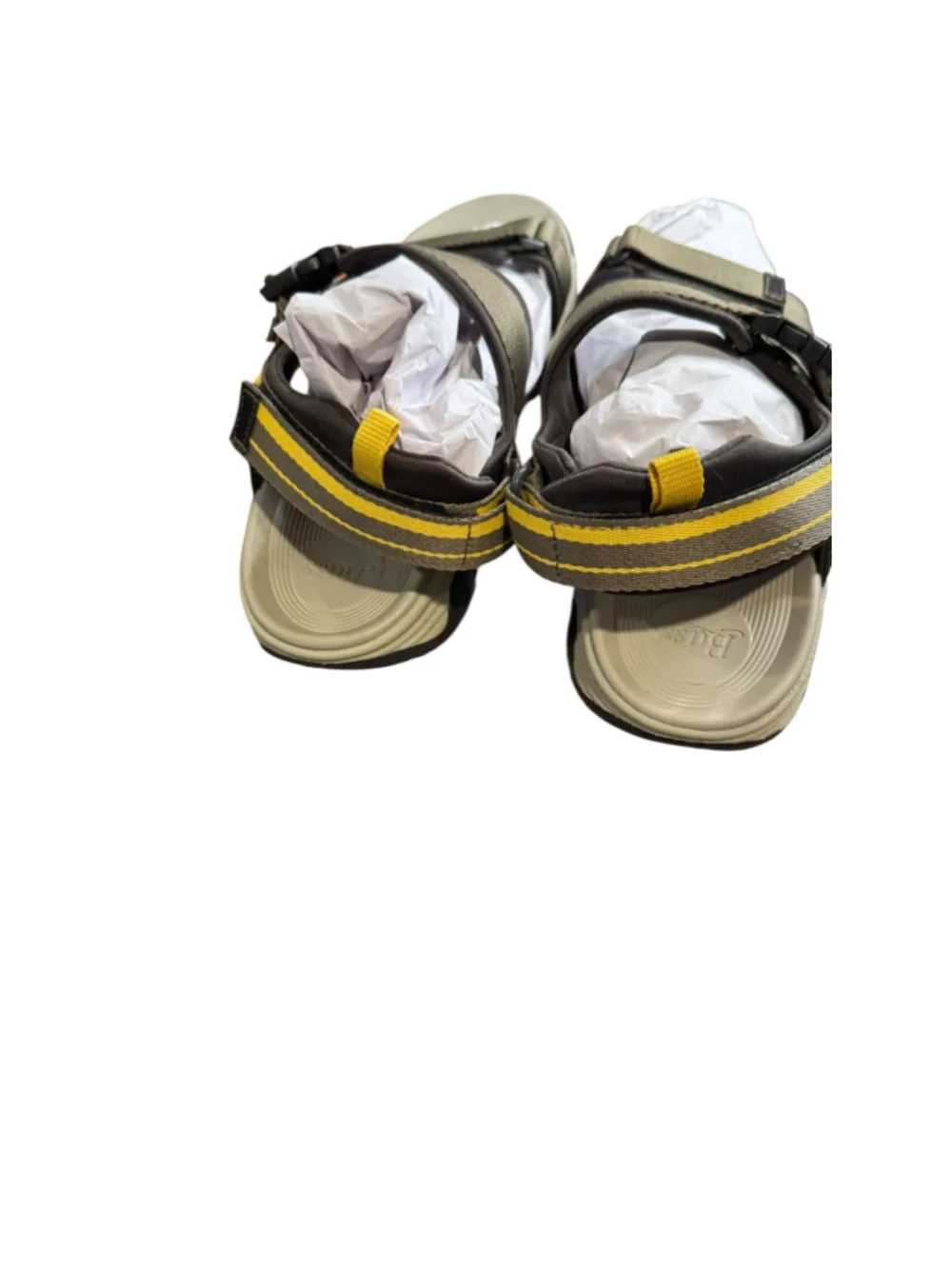 Men's G.H. Bass & Co. Sandals in Olive and Yellow size 11